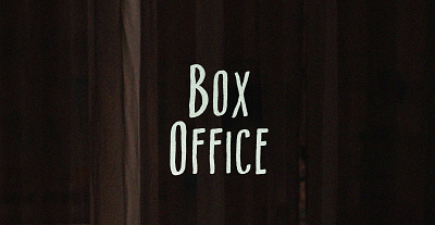 Box Office Font design display font font handlettering lettering logo type design typography