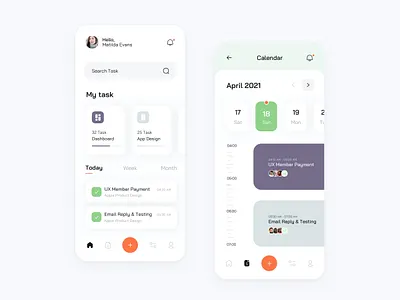 Task manager | UI Design SoltaniMedia app applicaiton dashboard design minimal minimalist sketch task manager ui ux website
