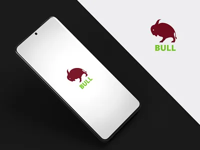 Bull Logo animal apps cow logo ox wild