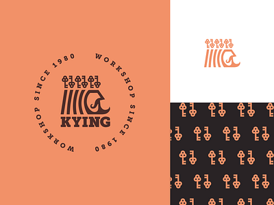 Key King adobe adobe illustrator badge brand crown icon key key logo king logo real estate royal vector vintage
