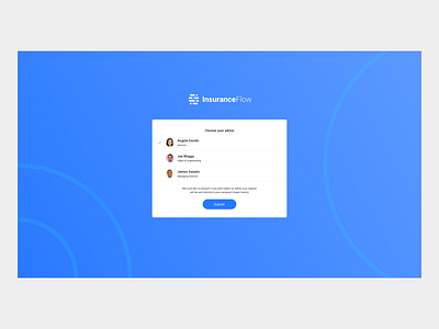 InsuranceFlow - Social Network branding social network ui ux