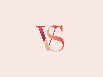 VS monogram brand design dribbbleweeklywarmup lettering logotype monogram monogram design monogram logo personal branding vector weekly warm up weeklywarmup