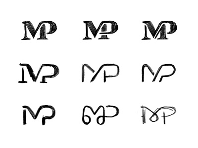 MP Sketches brand identity branding brandmark custom logo design identity identity design identity designer lettering letters logo logo design logo designer mark monogram process sketches type typography work in progress