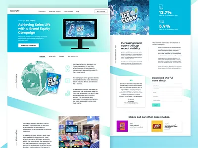 Case Study #2 branding case study marketing marketing collateral marketing design marketing landing page marketing site
