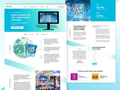 Case Study #2 branding case study marketing marketing collateral marketing design marketing landing page marketing site