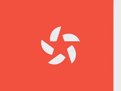 Star brand branding geometric icon logo mark renew star