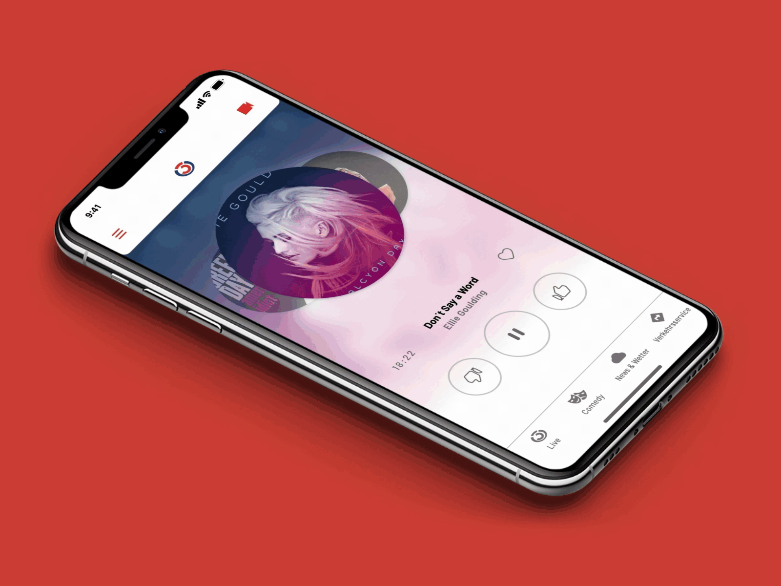 Hitradio Ö3 App app appdesign hitradio ö3 radio radio app ui ux