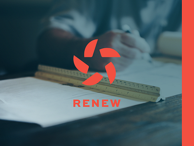 Renew Mockups II brand branding icon logo mark renew star type typography