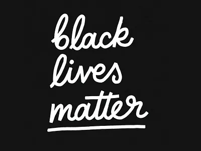 Black Lives Matter activism black lives matter blm hand lettering handwriting handwriting font illustration lettering procreate protest script script lettering type typography