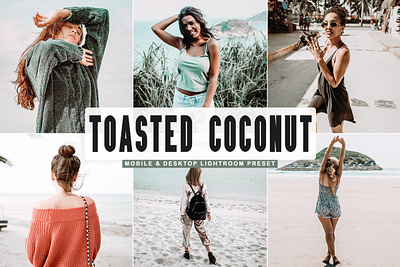 Free Toasted Coconut Mobile & Desktop Lightroom Preset colorful tone contrast eye catcher luxury preset mobile preset modern preset moody tone natural preset nature preset outdoor preset portrait preset sharpness stylish moody tone trendy preset unique preset vintage tone wedding preset