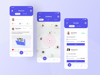 Social App Ui! app app design application branding daily ui dailyui design ios mobile social socialmedia ui ui design uidesign uiux user experience user interface user interface design userinterface ux