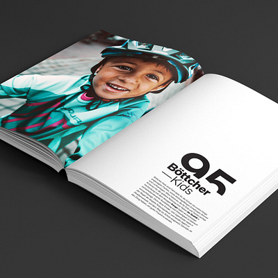 Grecos / Böttcher Kids 2021 catalogue bicycles branding brochure design catalogue design