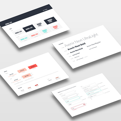 Atomic Design System agency atomicdesign branding designsystem typography ui ux