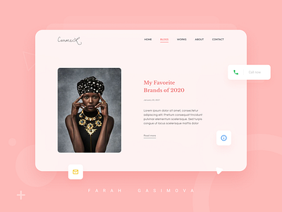 UI Fashion Landingpage Design. dailyui designideas designinspiration dribble figma graphicdesign interface landing page pink uidesign uitrends uiux uiuxdesign userexperience userinterface uxdesign webdesig webdesign women