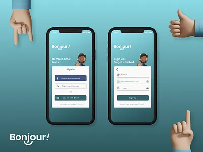 Sign Up! app figma signup ui ux