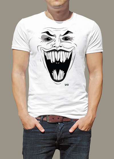 Joker Face batman design face illustration joker