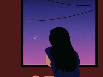 Gaze design illustration