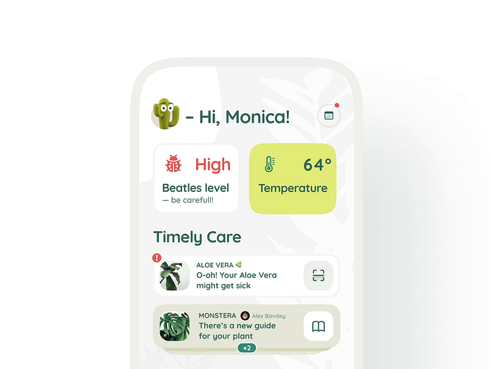 My Plants App by 69pixels. on Dribbble