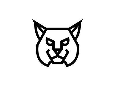 Wildcat animal cat icon logo