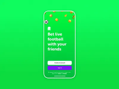 Ranking app Intro app football intro mobile product design ui ux