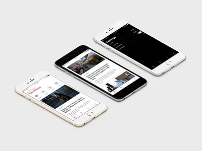 NewsDaily - News Application demo ionic news app reactjs