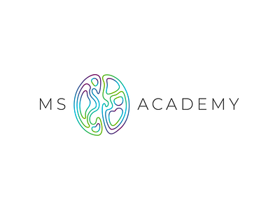 MS Academy Logo Design branding design graphic design logo typography
