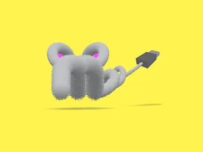 mouse mouse 3d animation illustration