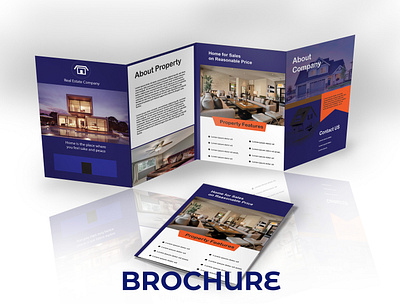 Brochure Template branding illustration