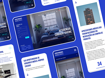 Oportunidades Imobiliárias Website design site design ui ui ux ui design ui web design uidesign uiux userinterface web webdesign
