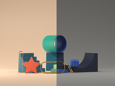 abstract art abstract abstract art animation app art blender cinema4d clean design graphic design homepage illustration logo maya mobile motion graphics objects ui vector web