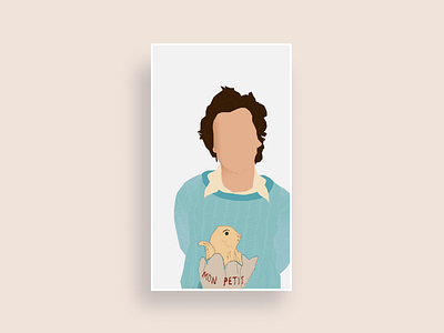 Harry Styles Illustration character design figma flat harry styles illustration one direction