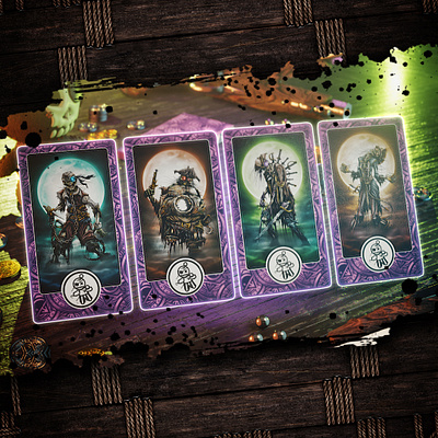 UNDEAD CAPS animation board game design games illustration kickstarter pirates tabletop