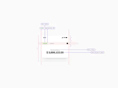 Handoff Specs accessibility banking cash design illustration money motion graphics specs type ui ux uxdesign
