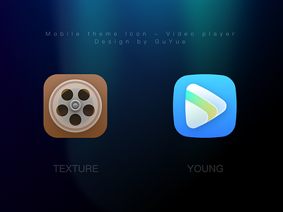 Movie Icon design icon multicolor ui