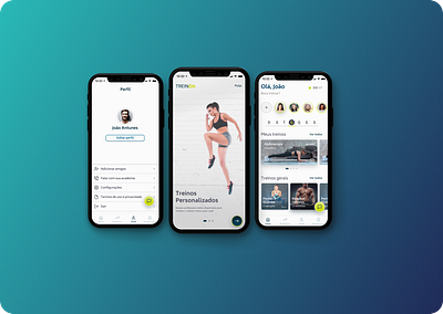 Fitness App app fitness fitness app ui ux uxui