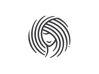 Lookin' Good Hair Salon barber design fashion hair hair salon hairdresser hairstyle icon logo shop