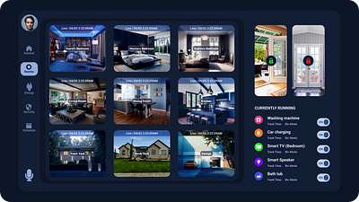 SMARTHOME/ROOMS animation automation branding graphic design logo product design rooms smarthome ui ux