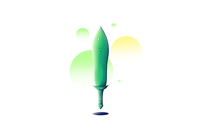 Weapons app art artist branding color design doodles drawing icon illustration illustration art knife play procreate vector weapons webdesign