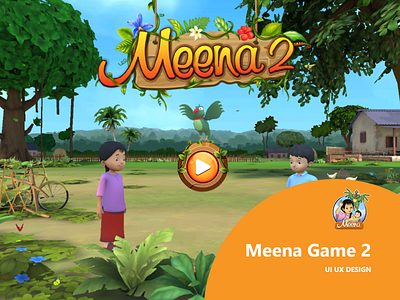 Meena Game 2 graphic design illustration