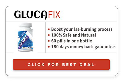 GlucaFix Review – 100% Natural Weight Loss branding