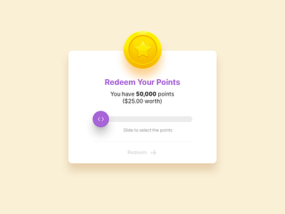 Pay By Points Widget widgets