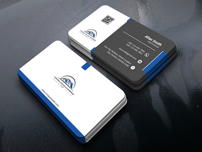 Modern Business Card Design brand identity design branding business card clean creative design modern professional visitingcard