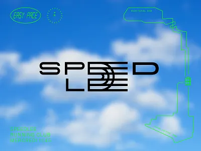 Speedlee Run Club club logo run running running club speed sport track trail