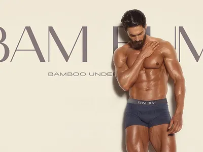 BAM BUM Underwear Branding View - WIP bamboo boxers branding bulgaria design handmade kliment logo lux luxury mark shorts startup underwear
