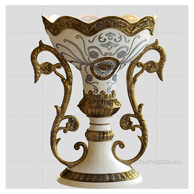 Vase 3D Model 3d model 3d product modeling 3d product visualization 3d rendering