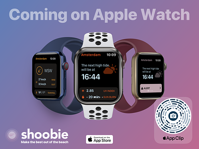 Shoobie on Apple Watch is coming soon... app apple watch design swiftui watchos