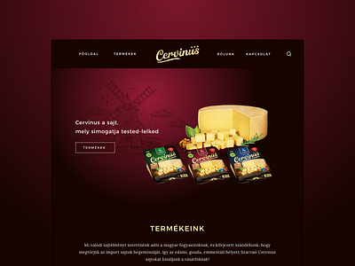 Cervinus - Landing Page Design design landing page web webdesign