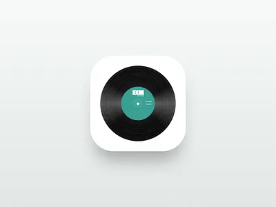 Daily UI #005 • App Icon 005 app app icon daily 100 challenge dailyui dailyuichallenge ecm records lp records ui uidesign ux