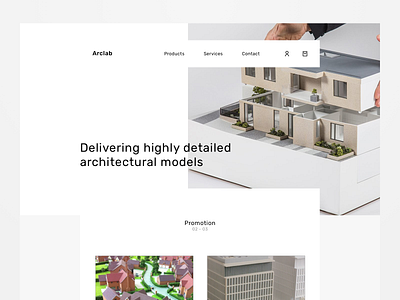 Arclab - High quality architectural models architecture model models web webdesign webdesigner