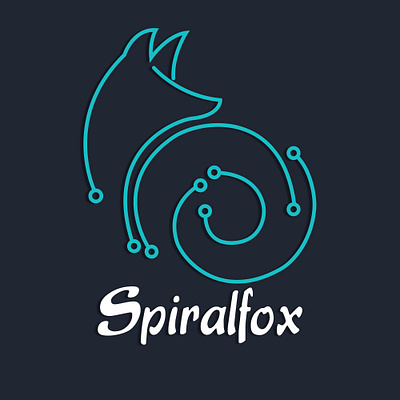 Spiralfox! minimalist logo